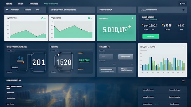 Web Dashboard Gestão de Inventário da Cadeia de Suprimentos Dashboard Baseado em Colunas Lay Concept Idea Design Art