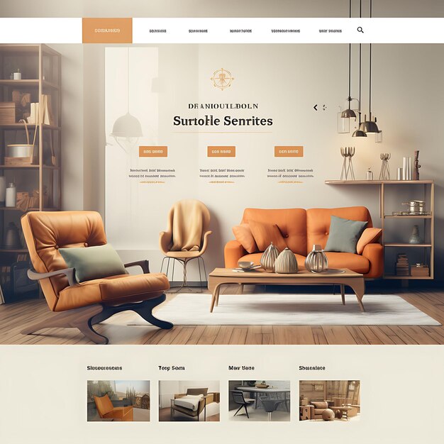 Web Layout Retro Vintage Designs com toques criativos e uma estética profissional