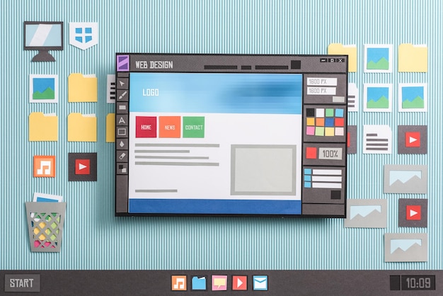 Foto webdesign-software