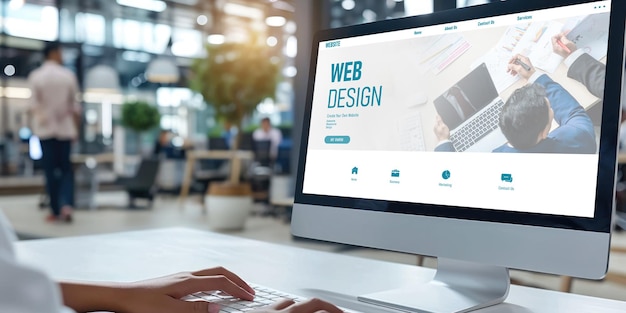Website-Design-Software bietet eine schnelle Vorlage für Online-Einzelhandelsgeschäfte