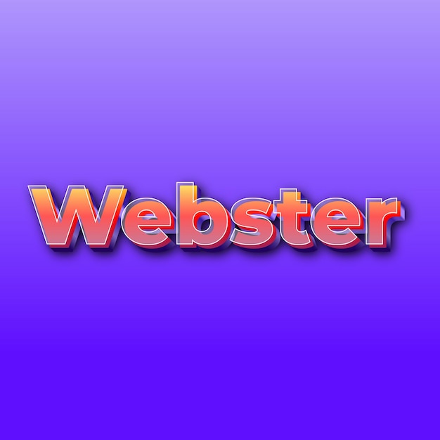 WebsterText efecto JPG degradado fondo púrpura tarjeta foto
