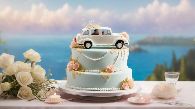 Wedding Cake Topper transportiert die Zuschauer zu einer traumhaften Hochzeit