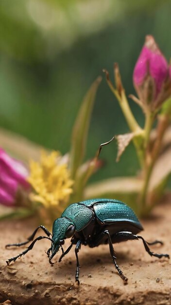 Weevil-Leben in der Natur