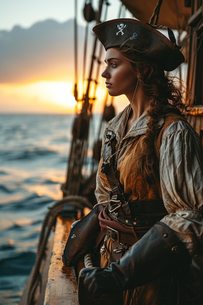weibliche Piratin