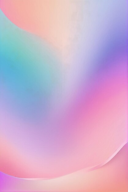 Weich farbenfrohes abstraktes modernes Hintergrundfoto mit gradienten Pastellfarbenpalette