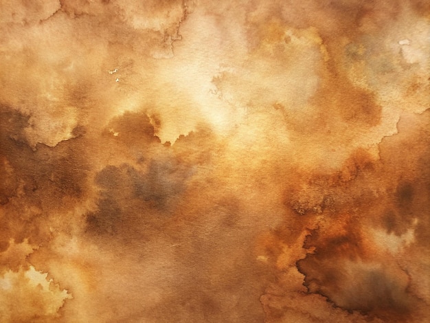 Weiche antike bronzene Aquarell-Textur
