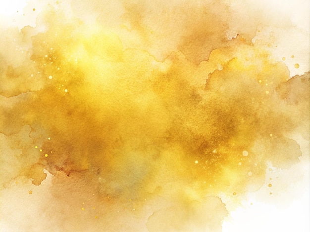 Weiche goldene Aquarell-Textur