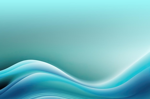 Weicher Flussgradient frischer transparenter Designhintergrund blau abstrakt