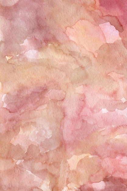 Weicher rosa handgezeichneter Aquarellhintergrund