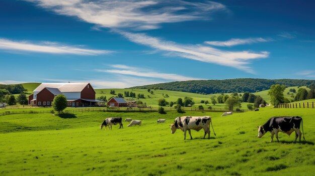 Foto weidegangsviehfarm