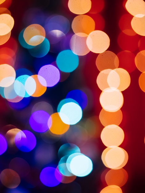 Weihnachten Bokeh Wand Hintergrund