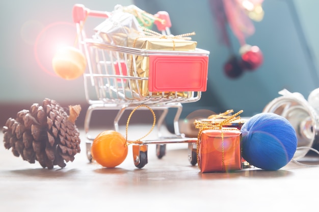 Weihnachten Konzept, Online-Shopping