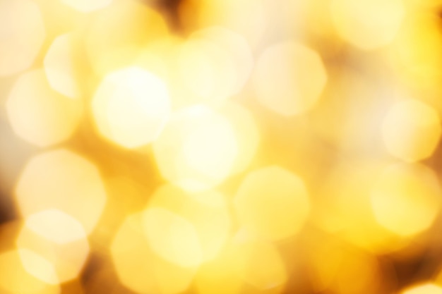 Foto weihnachten wunderschöner glänzender goldener hintergrund funkelt festlich verschwommenes bokeh