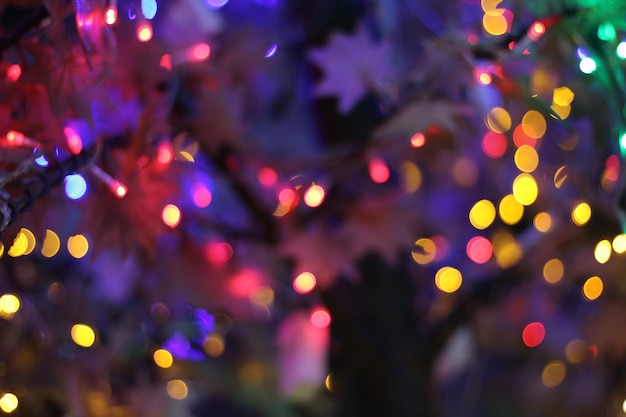 Weihnachts-Bokeh