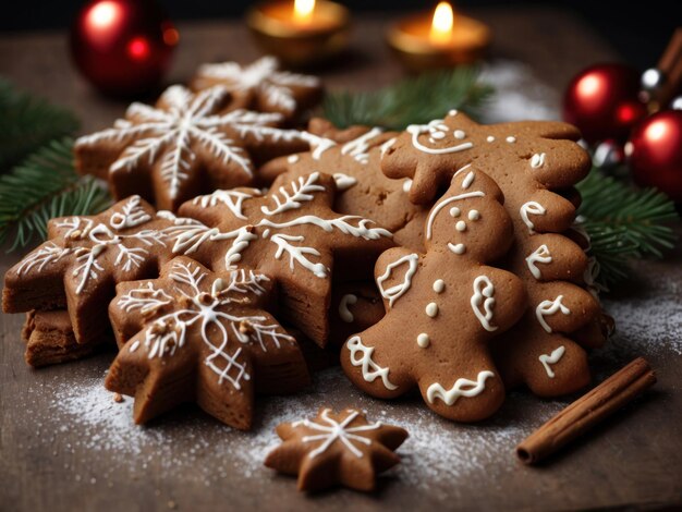 Weihnachts-Hausgemachtes Lebkuchen