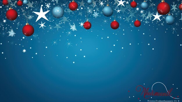 Weihnachts-Winterszene Hintergrund feierliche Urlaubs-Design-Text-Mockup