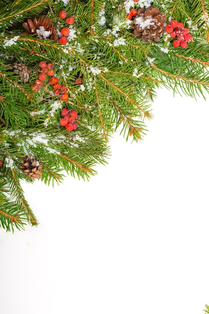 Weihnachtsabend-Hintergrund isoliert auf weißem Hintergrund