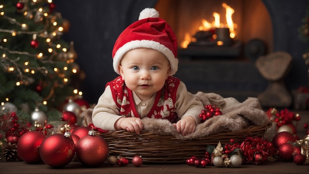 Weihnachtsbaby-Bilder