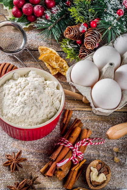 Weihnachtsbacken Hintergrund