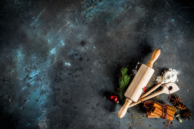 Weihnachtsbacken Hintergrund