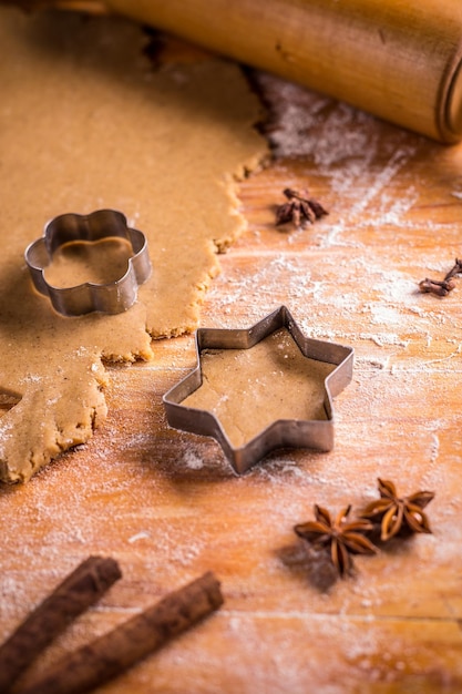 Weihnachtsbacken-Konzept