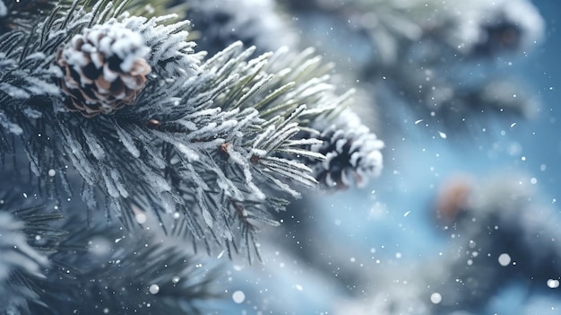 Weihnachtsbaum auf grauem Hintergrund mit Kopienraum, neuronales Netzwerk generierte Kunst, digital generiert