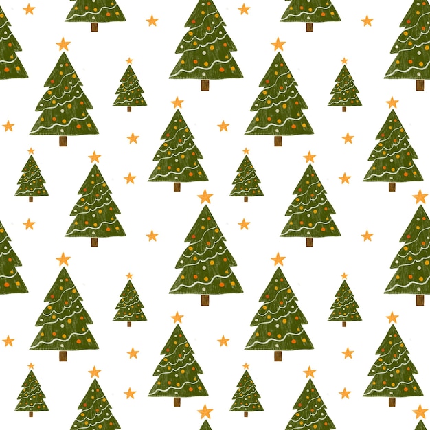 Weihnachtsbaum auf weißem Hintergrund
