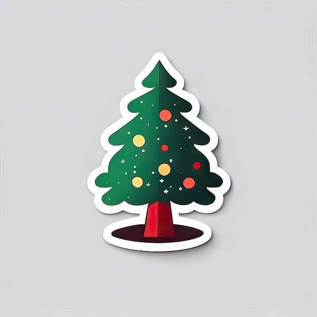 Weihnachtsbaum-Aufkleber