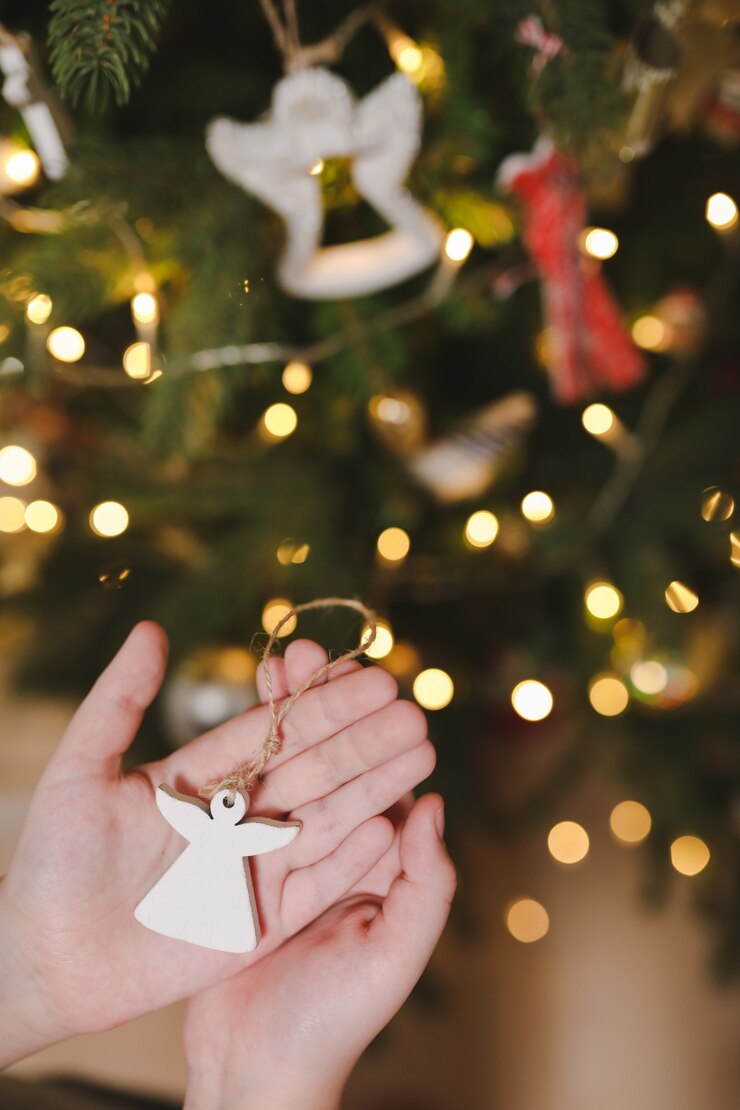 Foto weihnachtsbaum schmücken