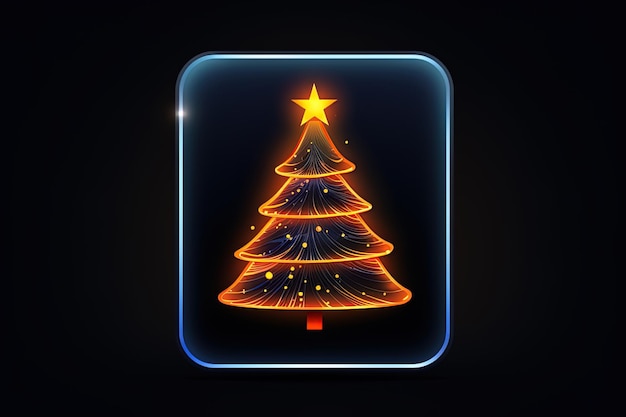 Weihnachtsbaum-Symbol