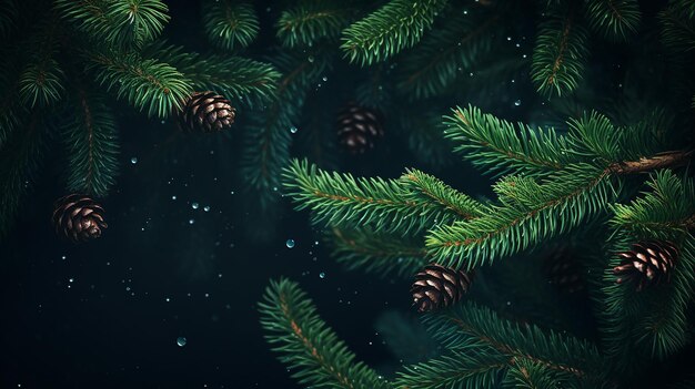 Weihnachtsbaum verzweigt sich Hintergrund