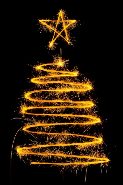 Weihnachtsbaum von Sparkler