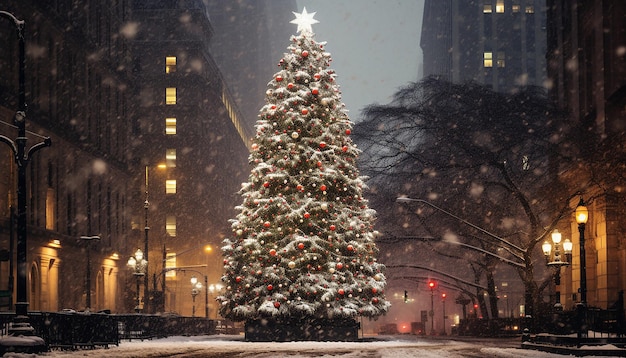 Foto weihnachtsbaum