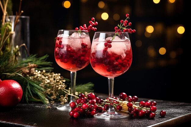 Weihnachtscocktails