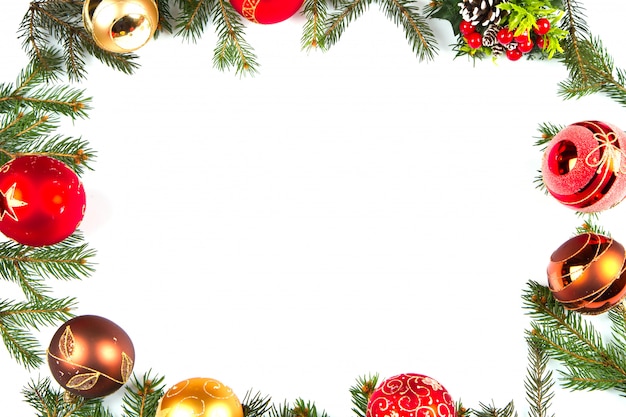 Weihnachtsdekoration Frame Hintergrund