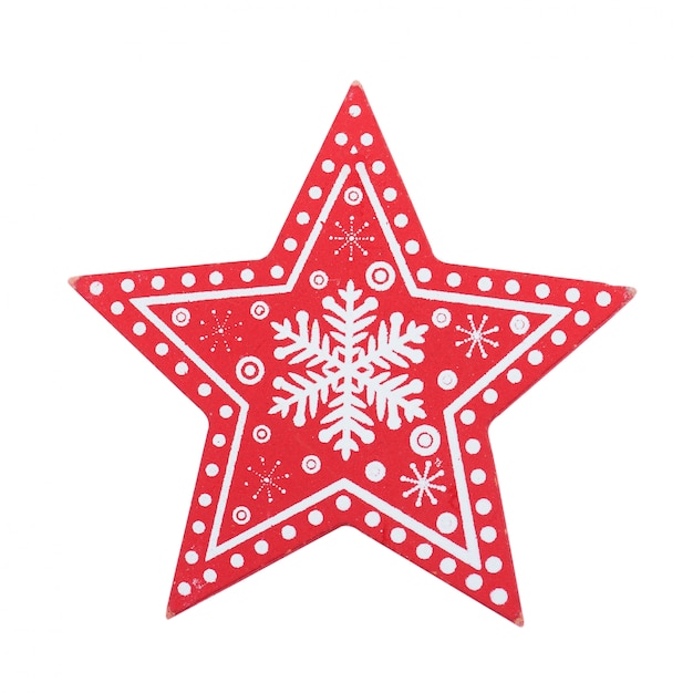 Weihnachtsdekoration Holzstern