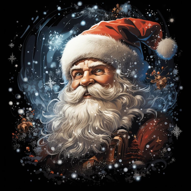 Weihnachtsdesigngrafik für T-Shirt