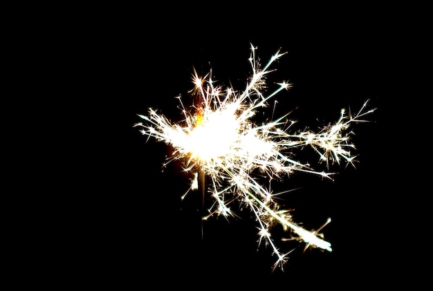 Weihnachtsfeier Feuerwerk realistischer Glitzereffekt