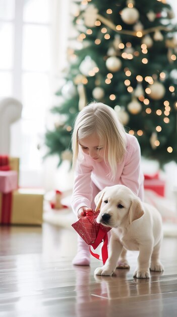 Weihnachtsgeschenk Labrador Retriever