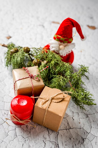 Weihnachtsgeschenkboxhintergrund