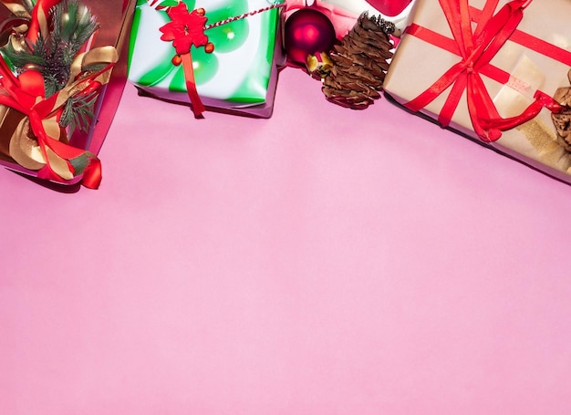 Weihnachtsgeschenke und Süßigkeiten ungewöhnlich