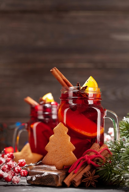 Foto weihnachtsglühwein