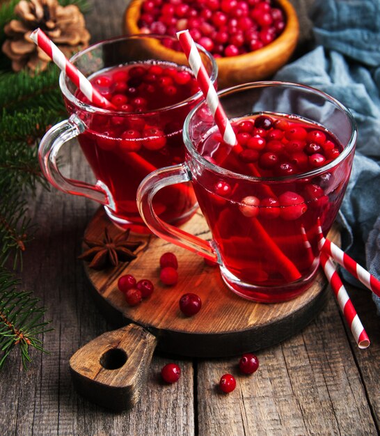 Weihnachtsheißer Glühwein