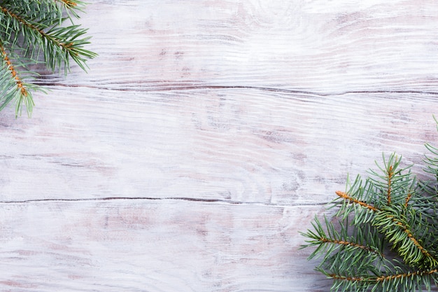 Weihnachtshintergrund mit Tannenbaum