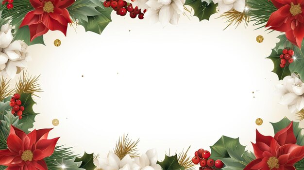 Foto weihnachtskarten-poster- oder banner-design feierlich dekorativ elegant schneebedeckte künstlerische feiertagsfeier winter-wunderland generiert von ki