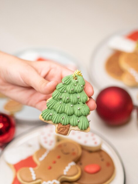 Foto weihnachtskuchen