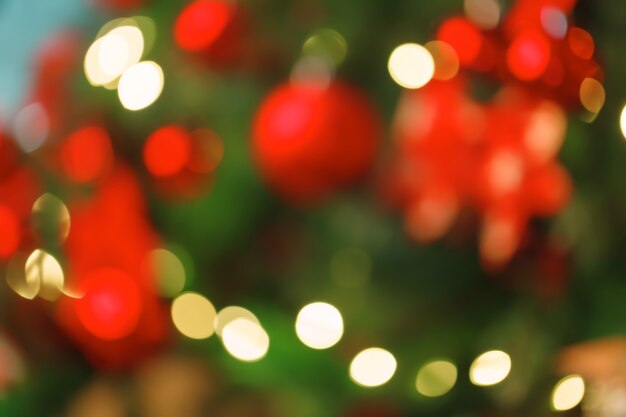 Weihnachtslichter Bokeh