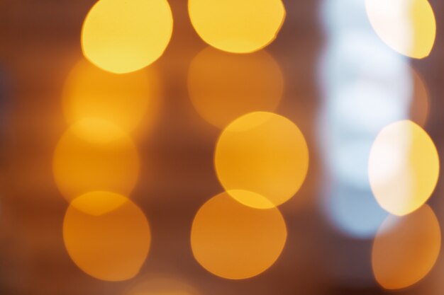 Weihnachtslichter Bokeh