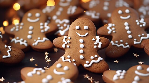 Weihnachtsmahlzeit Bäckerei Backen Backen Fotografie Hintergrund