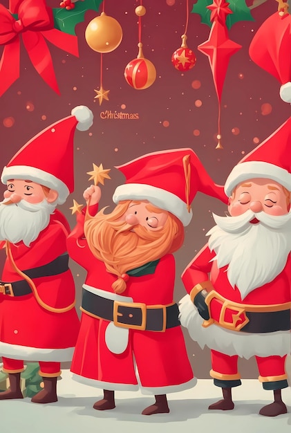 Weihnachtsmann und Weihnachten - Bilder von Spaß und Fröhlichkeit